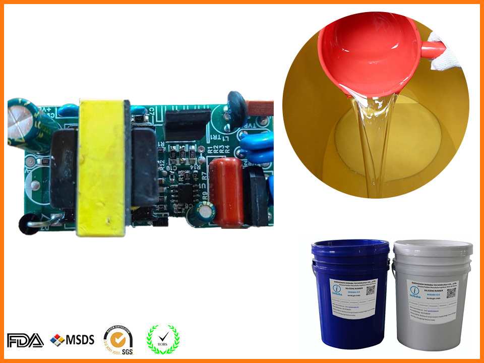Electronic silicone potting compound